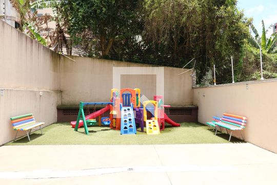 Área Comum - Playground de apartamento para alugar com 2 quartos, 53m² em Vila Alpina, Santo André