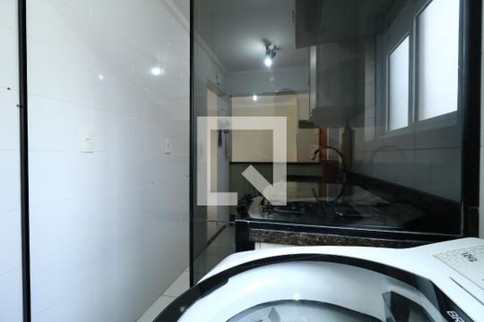 Área de Serviço de apartamento para alugar com 2 quartos, 53m² em Vila Alpina, Santo André