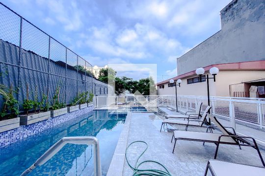 Área comum - Piscina de kitnet/studio para alugar com 1 quarto, 30m² em Mooca, São Paulo