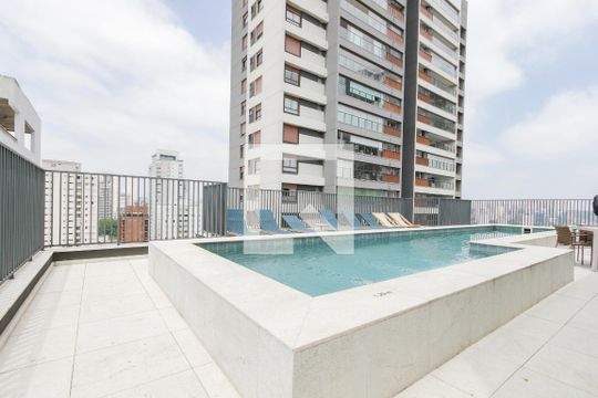 Area comum de kitnet/studio à venda com 1 quarto, 24m² em Brooklin Paulista, São Paulo