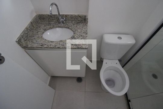 Quarto 1 - Banheiro de apartamento para alugar com 1 quarto, 35m² em Vila Maria Alta, São Paulo