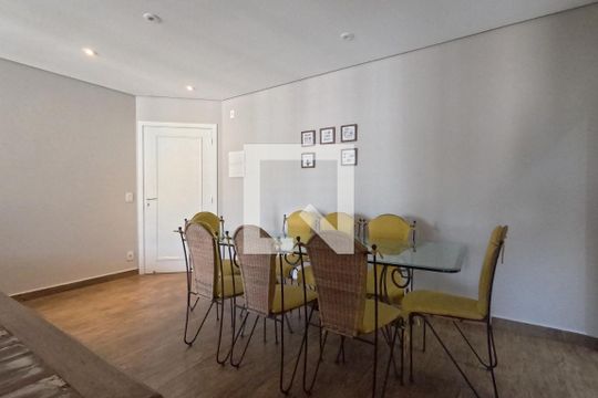 Sala de Estar e Jantar de apartamento para alugar com 3 quartos, 84m² em Marapé, Santos