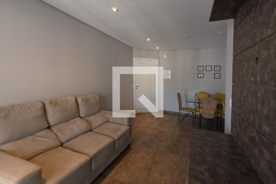 Sala de Estar e Jantar de apartamento para alugar com 3 quartos, 84m² em Marapé, Santos