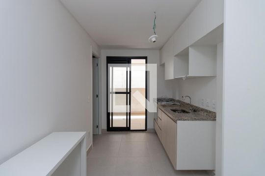 Sala/Cozinha de apartamento para alugar com 1 quarto, 35m² em Vila Maria Alta, São Paulo