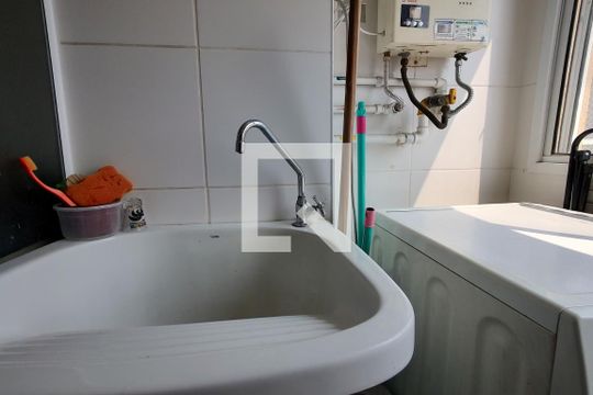 Área de Serviço de apartamento à venda com 2 quartos, 56m² em Anil, Rio de Janeiro