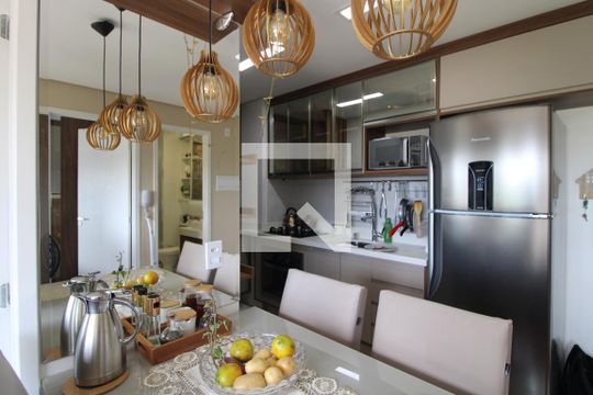 Cozinha de apartamento à venda com 2 quartos, 35m² em Jurubatuba, São Paulo