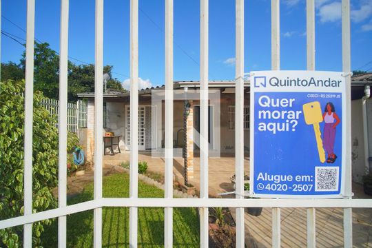 Fachada de casa para alugar com 3 quartos, 130m² em Feitoria, São Leopoldo