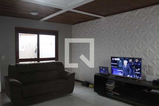 Sala de casa de condomínio para alugar com 3 quartos, 160m² em Bela Vista, Alvorada