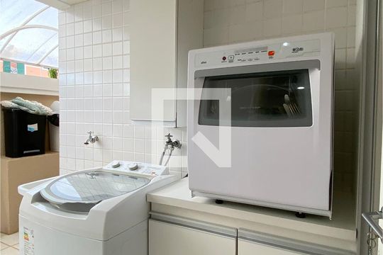 Área de Serviço de casa de condomínio à venda com 4 quartos, 320m² em Tamboré, Santana de Parnaíba