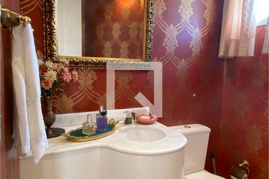 Lavabo de casa de condomínio à venda com 4 quartos, 320m² em Tamboré, Santana de Parnaíba
