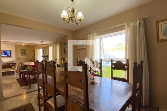 Sala de Jantar de casa de condomínio à venda com 4 quartos, 320m² em Tamboré, Santana de Parnaíba