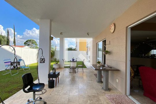 Varanda de casa de condomínio à venda com 4 quartos, 320m² em Tamboré, Santana de Parnaíba
