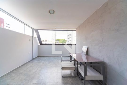 Varanda e Cobertura  de apartamento à venda com 1 quarto, 66m² em Centro, Santo André