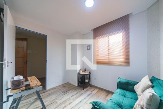 Sala de apartamento à venda com 1 quarto, 66m² em Centro, Santo André
