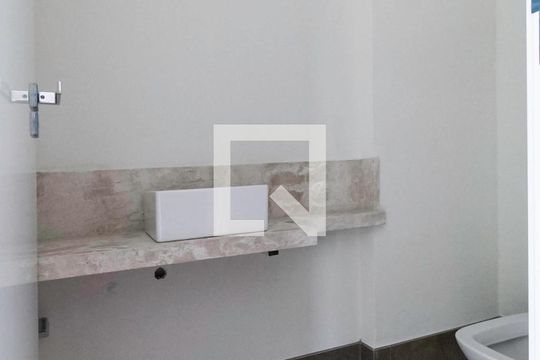 Lavabo de apartamento à venda com 4 quartos, 127m² em Castelo, Belo Horizonte