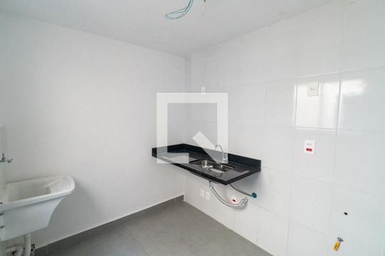 Cozinha e Área de Serviço de apartamento para alugar com 1 quarto, 27m² em Vila Gea, São Paulo