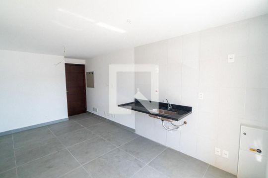 Sala/Cozinha de apartamento para alugar com 2 quartos, 51m² em Vila Gea, São Paulo
