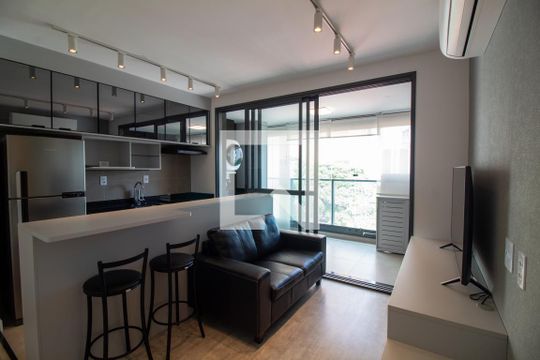 Apartamento para alugar com 1 quarto, 46m² em Campo Belo, São Paulo