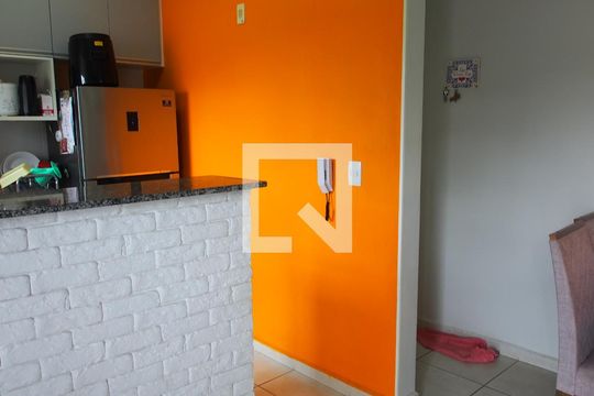 Cozinha e Área de Serviço de apartamento à venda com 2 quartos, 65m² em Medeiros, Jundiaí
