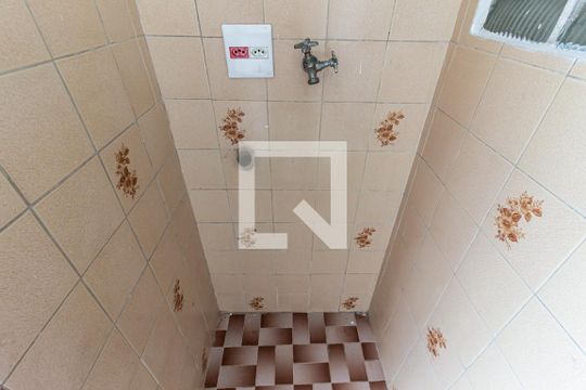Área de serviço de kitnet/studio à venda com 1 quarto, 45m² em Santa Efigênia, São Paulo