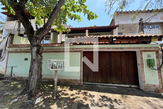 Fachada de casa de condomínio à venda com 3 quartos, 359m² em Freguesia de Jacarepaguá, Rio de Janeiro