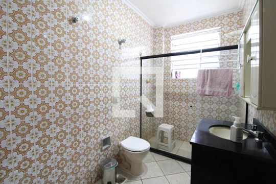 Banheiro Social de casa de condomínio à venda com 3 quartos, 359m² em Freguesia de Jacarepaguá, Rio de Janeiro