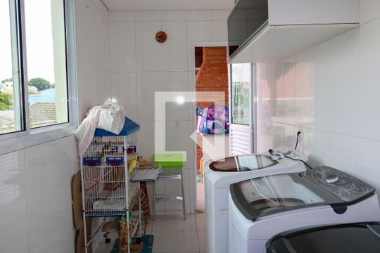 Área de Serviço de casa à venda com 4 quartos, 430m² em Osvaldo Cruz, São Caetano do Sul