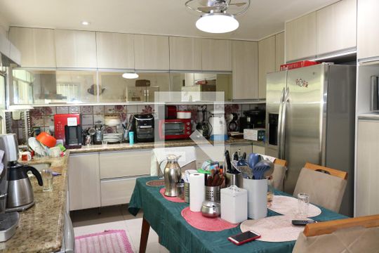 Cozinha de casa à venda com 3 quartos, 340m² em Centro, São Caetano do Sul