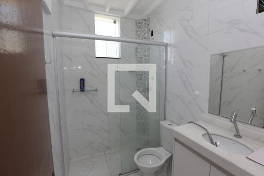 Banheiro Social de apartamento para alugar com 3 quartos, 78m² em Bairro da Glória, Contagem