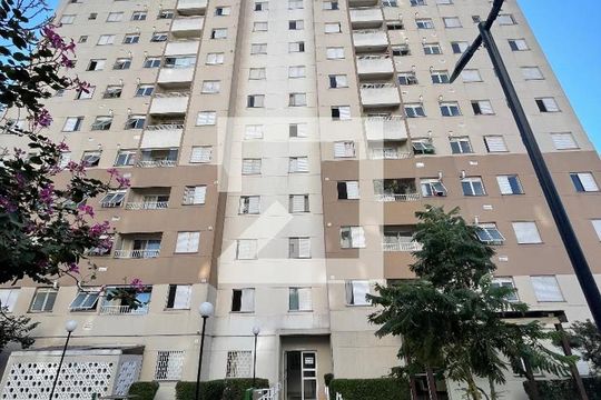 Fachada do bloco de apartamento para alugar com 2 quartos, 48m² em Jardim do Lago, São Paulo