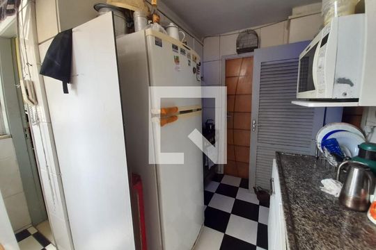 Cozinha de apartamento à venda com 3 quartos, 70m² em Centro, Rio de Janeiro