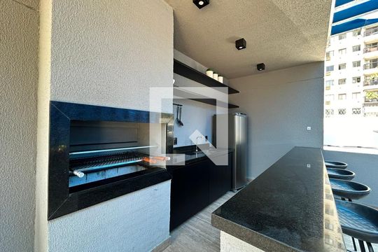 Área comum - Churrasqueira de apartamento para alugar com 1 quarto, 44m² em Jacarepaguá, Rio de Janeiro