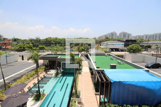 Vista da Varanda de apartamento para alugar com 1 quarto, 44m² em Jacarepaguá, Rio de Janeiro