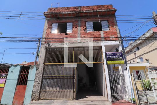Fachada de casa para alugar com 2 quartos, 500m² em Vila Nova Manchester, São Paulo