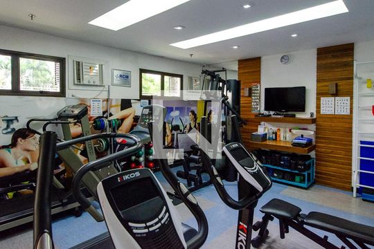 Área comum - Academia de apartamento para alugar com 2 quartos, 75m² em Recreio dos Bandeirantes, Rio de Janeiro
