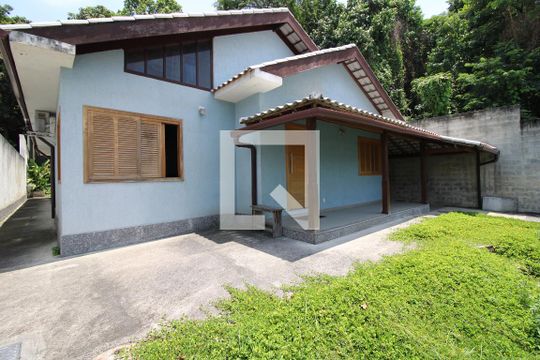 Fachada de casa de condomínio à venda com 4 quartos, 189m² em Freguesia de Jacarepaguá, Rio de Janeiro