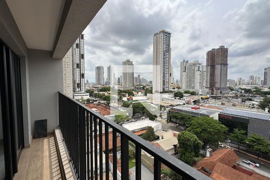 Vista da Varanda de kitnet/studio para alugar com 1 quarto, 41m² em Setor Bueno, Goiânia