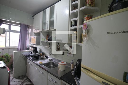 Cozinha e Área de Serviço de apartamento para alugar com 2 quartos, 58m² em Nossa Senhora das Gracas, Canoas