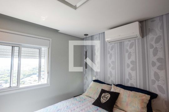 Quarto Suíte de apartamento à venda com 2 quartos, 51m² em Centro, Diadema