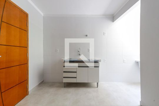 Sala e Cozinha de apartamento à venda com 1 quarto, 30m² em Vila Gustavo, São Paulo