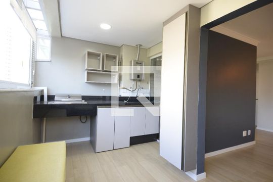 Varanda gourmet de apartamento à venda com 2 quartos, 58m² em Vila Clementino, São Paulo