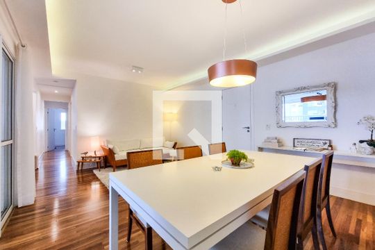 Sala de apartamento para alugar com 3 quartos, 125m² em Royal Park, São José dos Campos