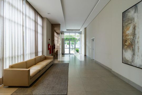 Hall Social de apartamento à venda com 2 quartos, 72m² em Santo Amaro, São Paulo