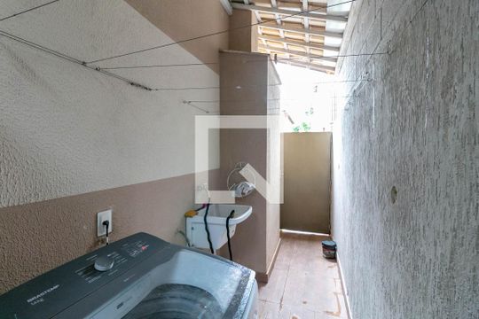 Área de Serviço de casa de condomínio à venda com 3 quartos, 126m² em Cabeceira, Nova Lima