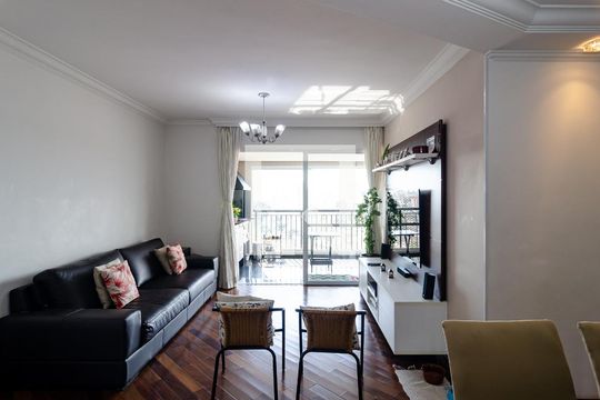 Sala de apartamento à venda com 3 quartos, 106m² em Jabaquara, São Paulo