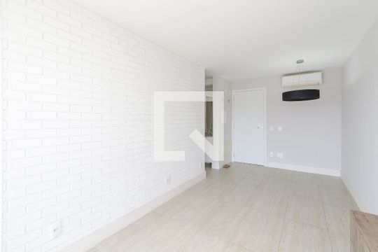 Sala de apartamento para alugar com 1 quarto, 47m² em Brooklin, São Paulo