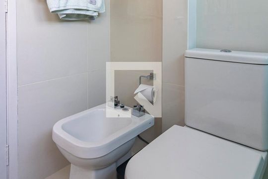 Banheiro Social de apartamento à venda com 2 quartos, 74m² em Planalto Paulista, São Paulo