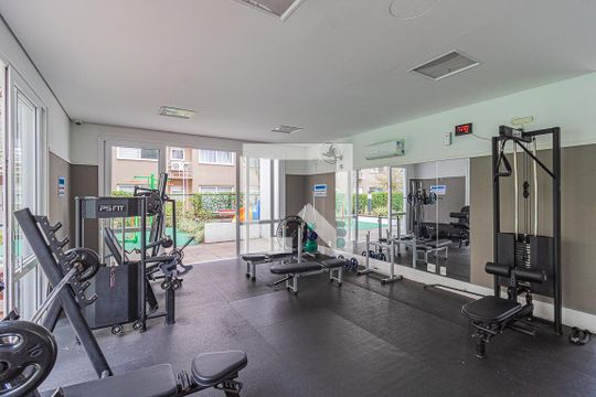 Área comum - Academia de apartamento à venda com 2 quartos, 72m² em Mal. Rondon, Canoas