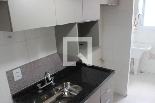Cozinha de apartamento à venda com 2 quartos, 51m² em Horto Florestal, Jundiaí