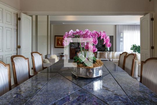 Sala de Jantar de casa à venda com 3 quartos, 650m² em Vila Assunção, Porto Alegre